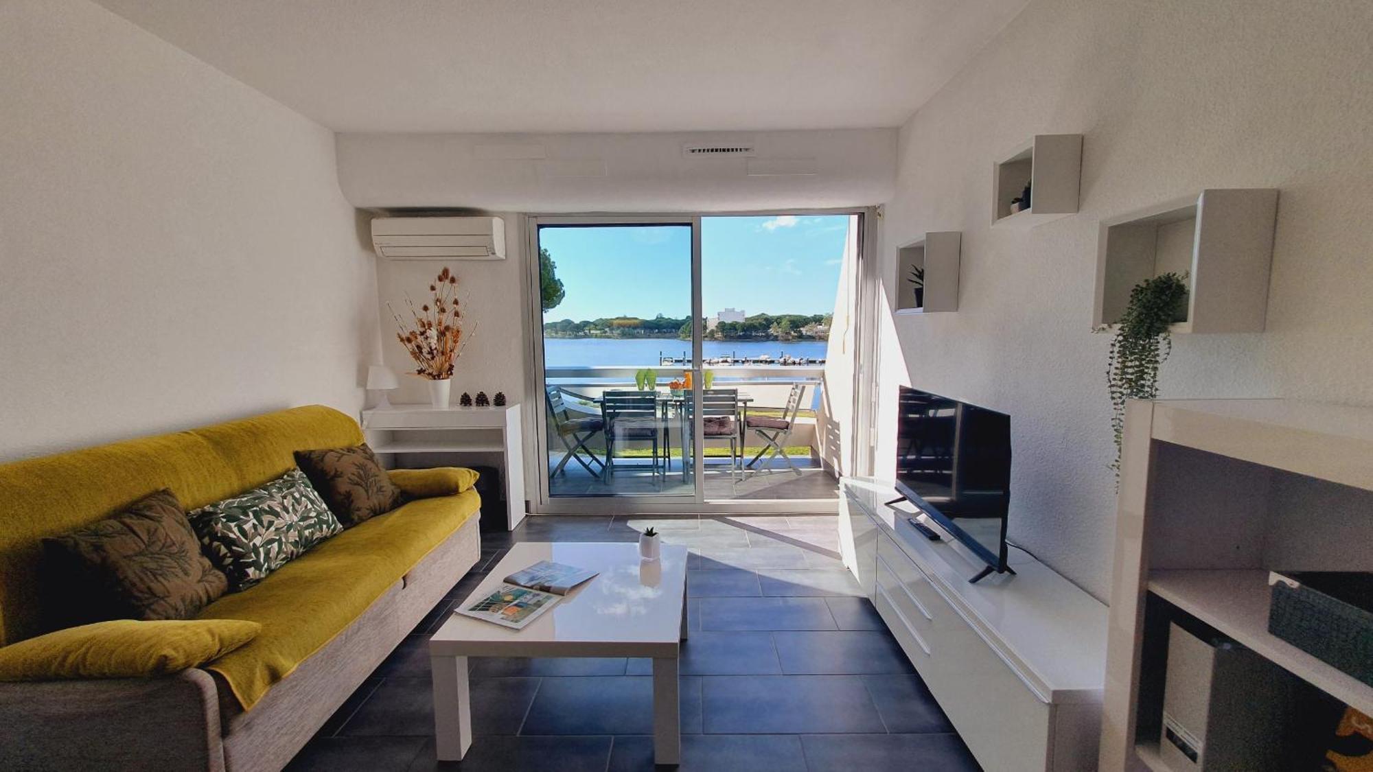 L'Olympe Vue Lac Parking Clim Wifi - Rossiconciergerie - Linge Inclus La Grande-Motte Buitenkant foto