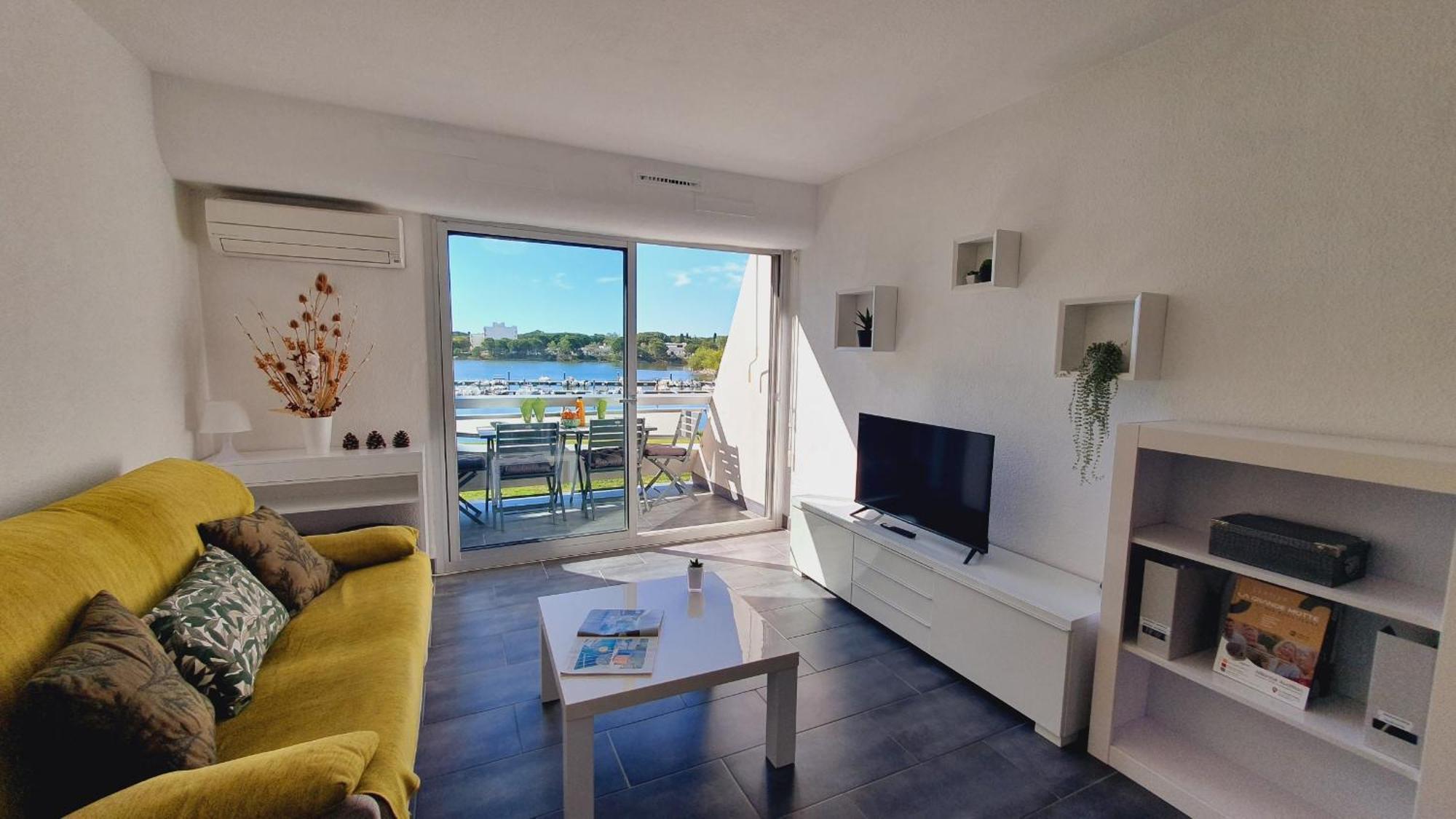 L'Olympe Vue Lac Parking Clim Wifi - Rossiconciergerie - Linge Inclus La Grande-Motte Buitenkant foto