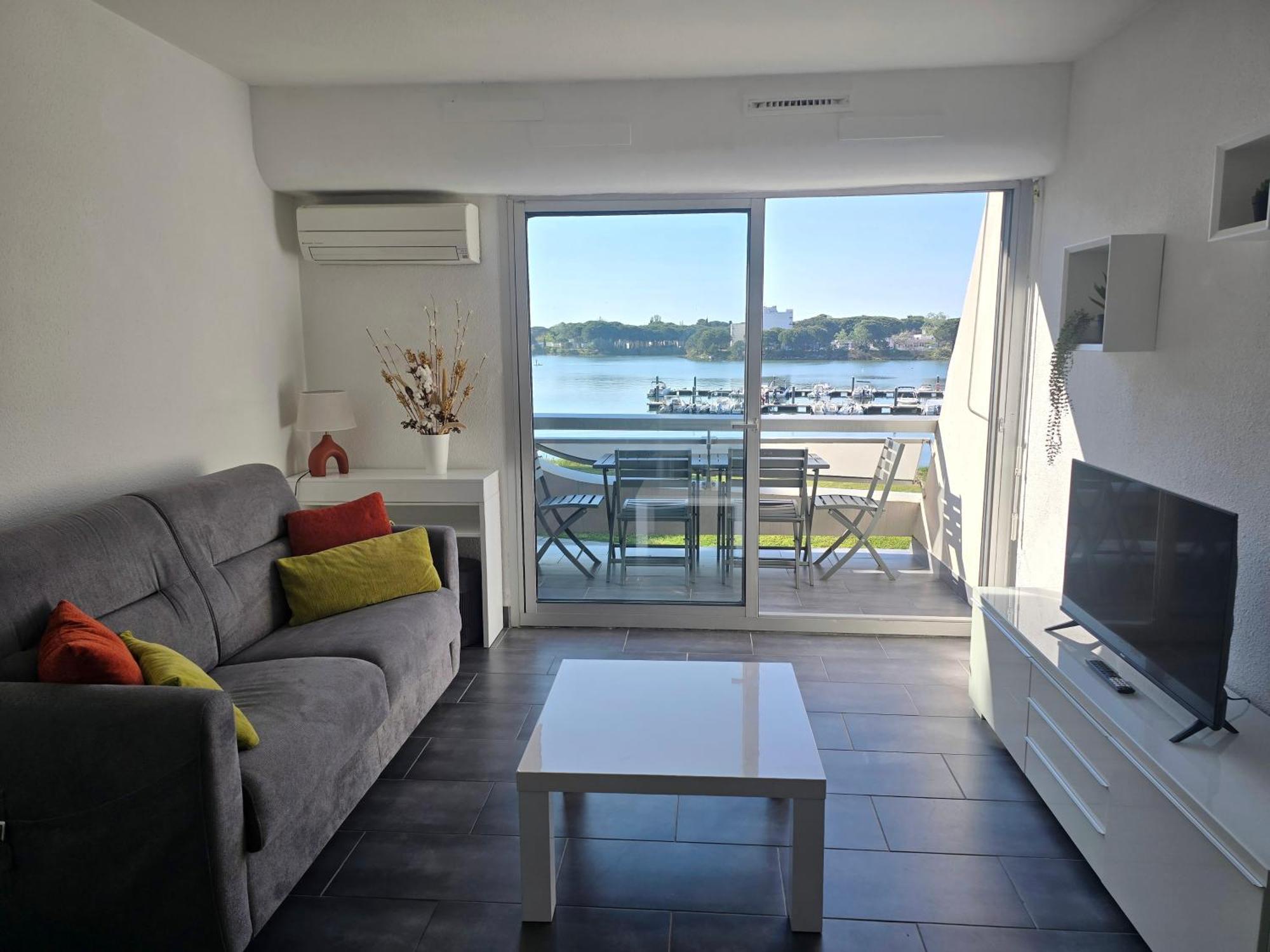 L'Olympe Vue Lac Parking Clim Wifi - Rossiconciergerie - Linge Inclus La Grande-Motte Buitenkant foto