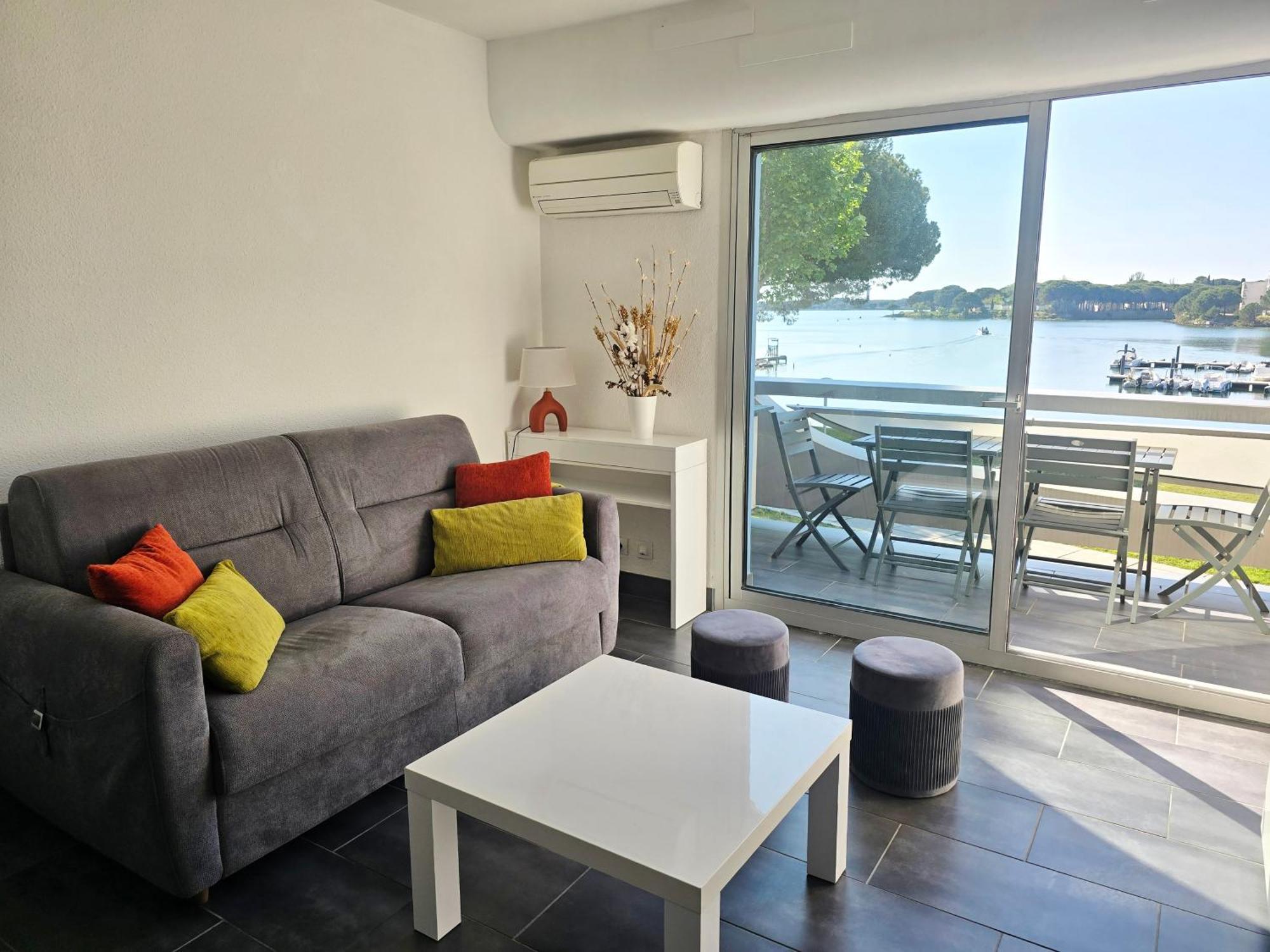 L'Olympe Vue Lac Parking Clim Wifi - Rossiconciergerie - Linge Inclus La Grande-Motte Buitenkant foto